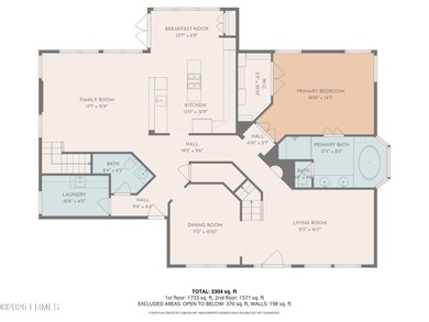 Spacious 5-bedroom, 3.5-bath home in the desirable gated Island on Island West Golf Club in South Carolina - for sale on GolfHomes.com, golf home, golf lot