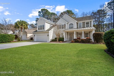 Spacious 5-bedroom, 3.5-bath home in the desirable gated Island on Island West Golf Club in South Carolina - for sale on GolfHomes.com, golf home, golf lot