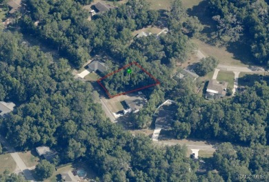 Oversized 1/4 acre parcel in Citrus Springs!! Power lines and on Citrus Springs Country Club in Florida - for sale on GolfHomes.com, golf home, golf lot