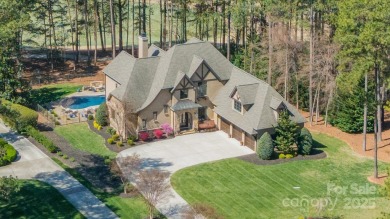 This exquisite custom home, designed by Elite Design Group & on Trump National Golf Club Charlotte in North Carolina - for sale on GolfHomes.com, golf home, golf lot