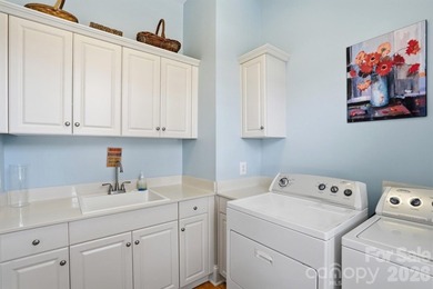 Tucked along charming Yale Loop in Sconset Village, a gated on Trump National Golf Club Charlotte in North Carolina - for sale on GolfHomes.com, golf home, golf lot