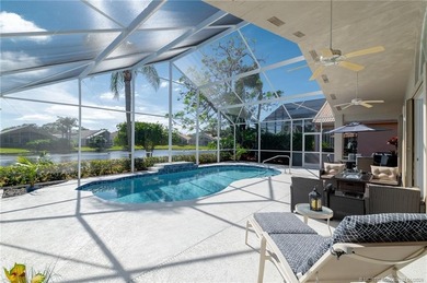 Ballantrae Pool Home with NEW ROOF, custom kitchen, new flooring on Santa Lucia River Club in Florida - for sale on GolfHomes.com, golf home, golf lot