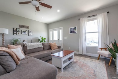 This 3-bedroom, 2-bath home on 1 acre sits across from Rolling on Rolling Meadows Golf Course in Indiana - for sale on GolfHomes.com, golf home, golf lot