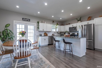 This 3-bedroom, 2-bath home on 1 acre sits across from Rolling on Rolling Meadows Golf Course in Indiana - for sale on GolfHomes.com, golf home, golf lot