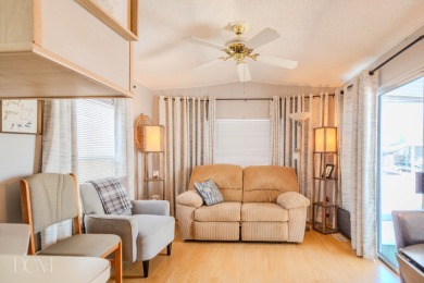 Discover a cozy 1-bedroom, 1-bathroom park model home at OG RV on Ironwood Golf Course in Arizona - for sale on GolfHomes.com, golf home, golf lot