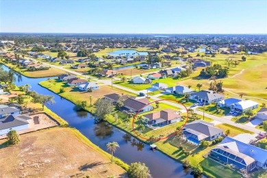 Enjoy the ultimate blend of waterfront tranquility and golf on Rotonda Golf and Country Club The Palms Course in Florida - for sale on GolfHomes.com, golf home, golf lot