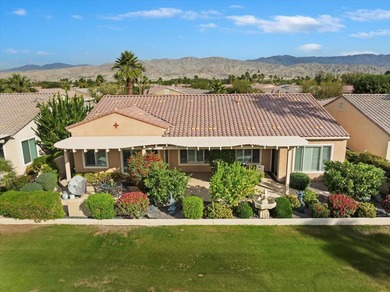 Beautiful La Paz model with south facing golf course and distant on Shadow Hills Golf Club in California - for sale on GolfHomes.com, golf home, golf lot