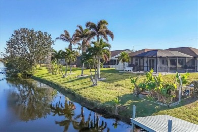 Enjoy the ultimate blend of waterfront tranquility and golf on Rotonda Golf and Country Club The Palms Course in Florida - for sale on GolfHomes.com, golf home, golf lot