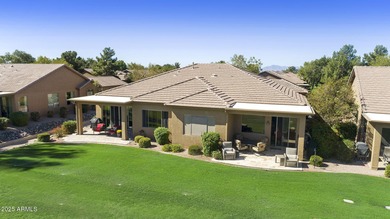 Stunning views of double fairways, the San Tan and Superstition on Oakwood Golf Club  in Arizona - for sale on GolfHomes.com, golf home, golf lot