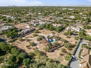 This lot has an existing 2,957sf house (original condition) plus on Gainey Ranch Golf Club in Arizona - for sale on GolfHomes.com, golf home, golf lot
