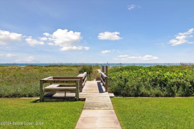 DIRECT Ocean, SE corner! Live the beach life in this move-in on Cocoa Beach Country Club in Florida - for sale on GolfHomes.com, golf home, golf lot