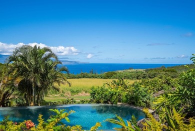 Experience the pinnacle of luxury living in this stunning estate on Kapalua Golf Club - Plantation Course in Hawaii - for sale on GolfHomes.com, golf home, golf lot