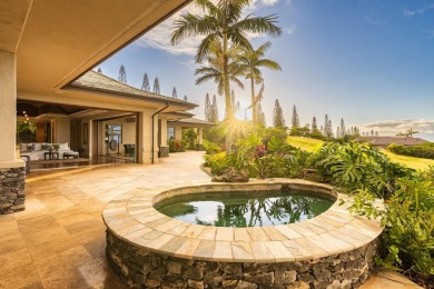 Experience the pinnacle of luxury living in this stunning estate on Kapalua Golf Club - Plantation Course in Hawaii - for sale on GolfHomes.com, golf home, golf lot