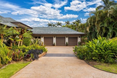 Experience the pinnacle of luxury living in this stunning estate on Kapalua Golf Club - Plantation Course in Hawaii - for sale on GolfHomes.com, golf home, golf lot