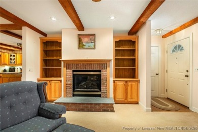 Welcome Home to this adorable home with a sweet cottage vibe on Carolina Trace Country Club in North Carolina - for sale on GolfHomes.com, golf home, golf lot