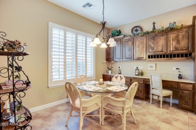 Enjoy this semi-custom TW Lewis turnkey home in one of Gilbert's on Seville Golf and Country Club in Arizona - for sale on GolfHomes.com, golf home, golf lot