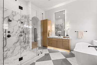 Nestled on an oversized corner lot within the guard-gated Anthem on Anthem Country Club in Nevada - for sale on GolfHomes.com, golf home, golf lot