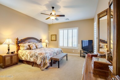 Enjoy this semi-custom TW Lewis turnkey home in one of Gilbert's on Seville Golf and Country Club in Arizona - for sale on GolfHomes.com, golf home, golf lot