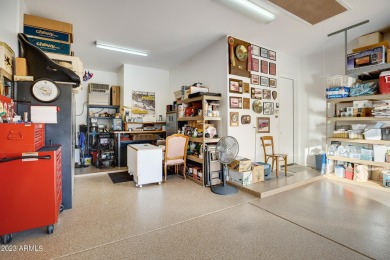 Enjoy this semi-custom TW Lewis turnkey home in one of Gilbert's on Seville Golf and Country Club in Arizona - for sale on GolfHomes.com, golf home, golf lot