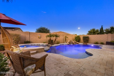 Enjoy this semi-custom TW Lewis turnkey home in one of Gilbert's on Seville Golf and Country Club in Arizona - for sale on GolfHomes.com, golf home, golf lot