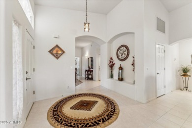 Popular Tatum Village patio home backing to natural desert wash on Tatum Ranch Golf Course in Arizona - for sale on GolfHomes.com, golf home, golf lot