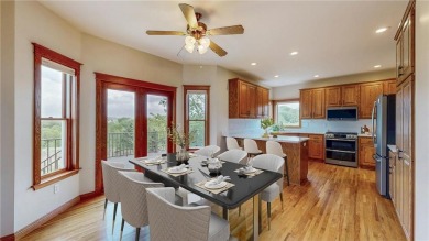 Million-dollar Panoramic Views in Stunning Custom 5 bedroom, 5 on Willow Creek Golf Course  in Minnesota - for sale on GolfHomes.com, golf home, golf lot