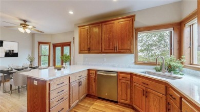 Million-dollar Panoramic Views in Stunning Custom 5 bedroom, 5 on Willow Creek Golf Course  in Minnesota - for sale on GolfHomes.com, golf home, golf lot