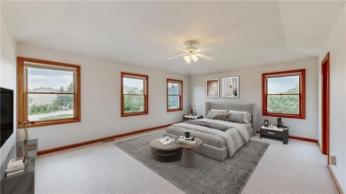 Million-dollar Panoramic Views in Stunning Custom 5 bedroom, 5 on Willow Creek Golf Course  in Minnesota - for sale on GolfHomes.com, golf home, golf lot