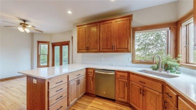 Million-dollar Panoramic Views in Stunning Custom 5 bedroom, 5 on Willow Creek Golf Course  in Minnesota - for sale on GolfHomes.com, golf home, golf lot