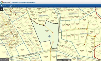 UPDATE: Now selling the neighboring 2 acre parcel. tax    I.d: on Country Club of Gwinnett in Georgia - for sale on GolfHomes.com, golf home, golf lot