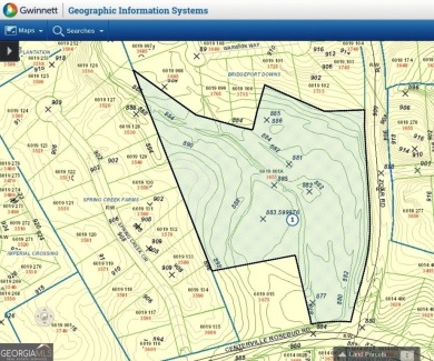 UPDATE: Now selling the neighboring 2 acre parcel. tax    I.d: on Country Club of Gwinnett in Georgia - for sale on GolfHomes.com, golf home, golf lot