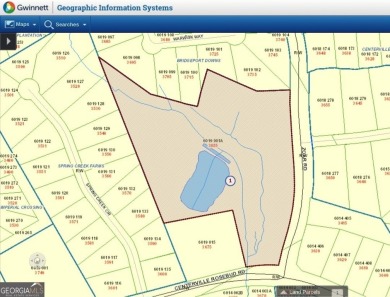 UPDATE: Now selling the neighboring 2 acre parcel. tax    I.d: on Country Club of Gwinnett in Georgia - for sale on GolfHomes.com, golf home, golf lot