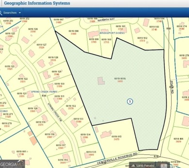 UPDATE: Now selling the neighboring 2 acre parcel. tax    I.d: on Country Club of Gwinnett in Georgia - for sale on GolfHomes.com, golf home, golf lot