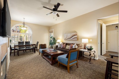 GREAT LOCATION!!! MOUNTAIN VIEWS! CLOSE TO POOL! END UNIT! This on La Quinta Golf  Resort and Country Clubs in California - for sale on GolfHomes.com, golf home, golf lot