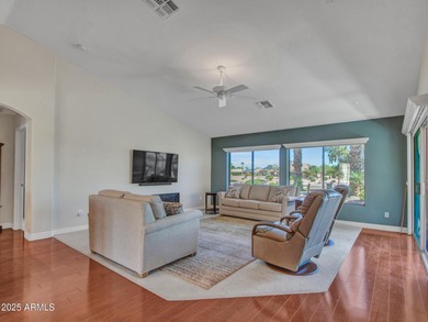 Looking for serene golf course living in PebbleCreek's premier on Tuscany Falls At Pebble Creek in Arizona - for sale on GolfHomes.com, golf home, golf lot