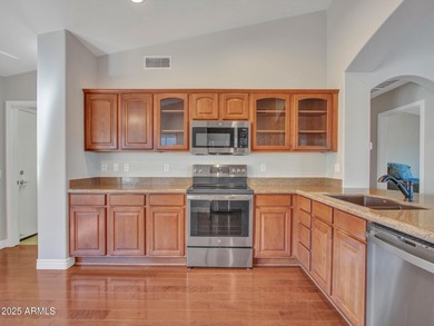 Looking for serene golf course living in PebbleCreek's premier on Tuscany Falls At Pebble Creek in Arizona - for sale on GolfHomes.com, golf home, golf lot