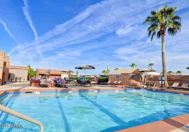 Nestled in a charming RV resort community in Mesa, this 1-bed on Apache Wells Country Club in Arizona - for sale on GolfHomes.com, golf home, golf lot