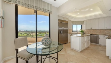 Savor the panoramic views and never-ending sunsets from this on Links on Longboat Golf Club in Florida - for sale on GolfHomes.com, golf home, golf lot