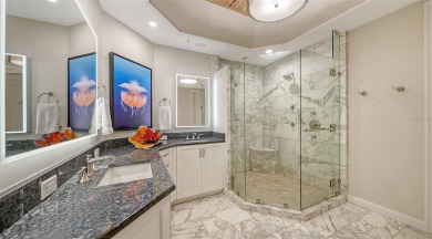 Savor the panoramic views and never-ending sunsets from this on Links on Longboat Golf Club in Florida - for sale on GolfHomes.com, golf home, golf lot