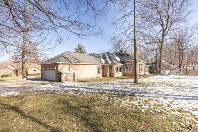 Gorgeous both inside and out. Overlooking the 18th fairway, this on The Orchards Golf Club in Illinois - for sale on GolfHomes.com, golf home, golf lot