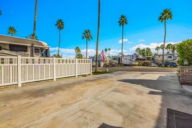 Lot 129 along the highly sought-after west wall, directly across on Outdoor Resorts/Palm Springs in California - for sale on GolfHomes.com, golf home, golf lot