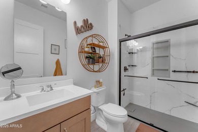 Luxury meets comfort on Hole # 2 in this dreamy custom home in on Seville Golf and Country Club in Arizona - for sale on GolfHomes.com, golf home, golf lot