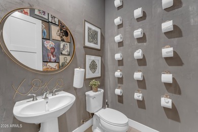 Luxury meets comfort on Hole # 2 in this dreamy custom home in on Seville Golf and Country Club in Arizona - for sale on GolfHomes.com, golf home, golf lot