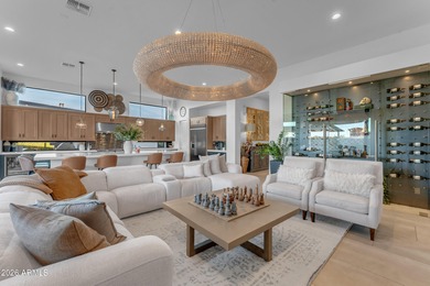 Luxury meets comfort on Hole # 2 in this dreamy custom home in on Seville Golf and Country Club in Arizona - for sale on GolfHomes.com, golf home, golf lot