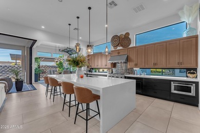 Luxury meets comfort on Hole # 2 in this dreamy custom home in on Seville Golf and Country Club in Arizona - for sale on GolfHomes.com, golf home, golf lot