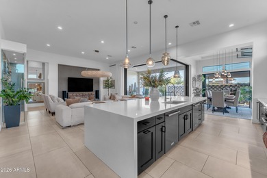 Luxury meets comfort on Hole # 2 in this dreamy custom home in on Seville Golf and Country Club in Arizona - for sale on GolfHomes.com, golf home, golf lot