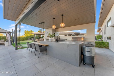 Luxury meets comfort on Hole # 2 in this dreamy custom home in on Seville Golf and Country Club in Arizona - for sale on GolfHomes.com, golf home, golf lot