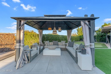 Luxury meets comfort on Hole # 2 in this dreamy custom home in on Seville Golf and Country Club in Arizona - for sale on GolfHomes.com, golf home, golf lot