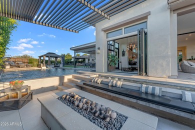 Luxury meets comfort on Hole # 2 in this dreamy custom home in on Seville Golf and Country Club in Arizona - for sale on GolfHomes.com, golf home, golf lot