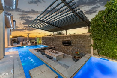 Luxury meets comfort on Hole # 2 in this dreamy custom home in on Seville Golf and Country Club in Arizona - for sale on GolfHomes.com, golf home, golf lot